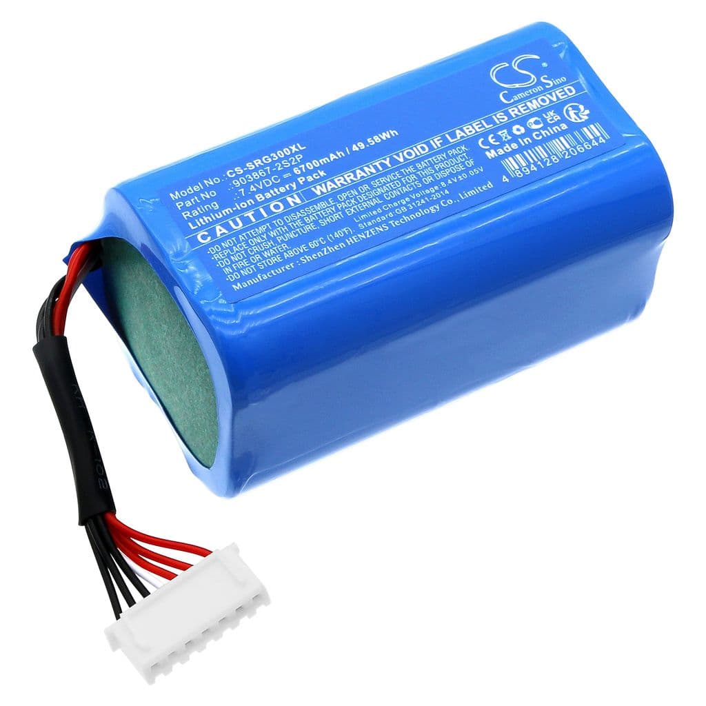 Batteri til Sony SRS-XG300 etc