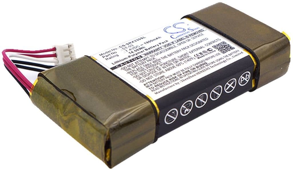 Batteri til Sony SRS-X33 etc