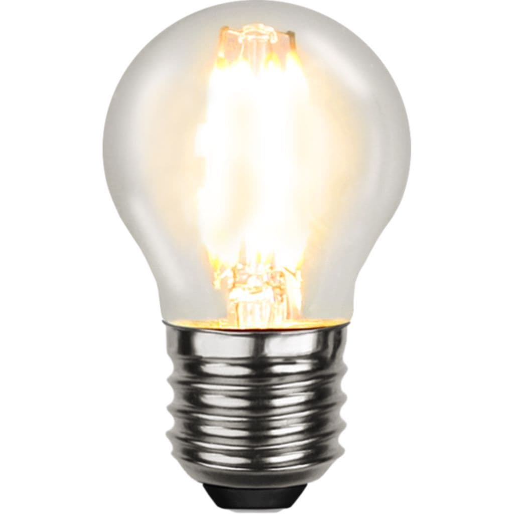 LED-pære E27 G45 klar 4W 2700K 470 lumen