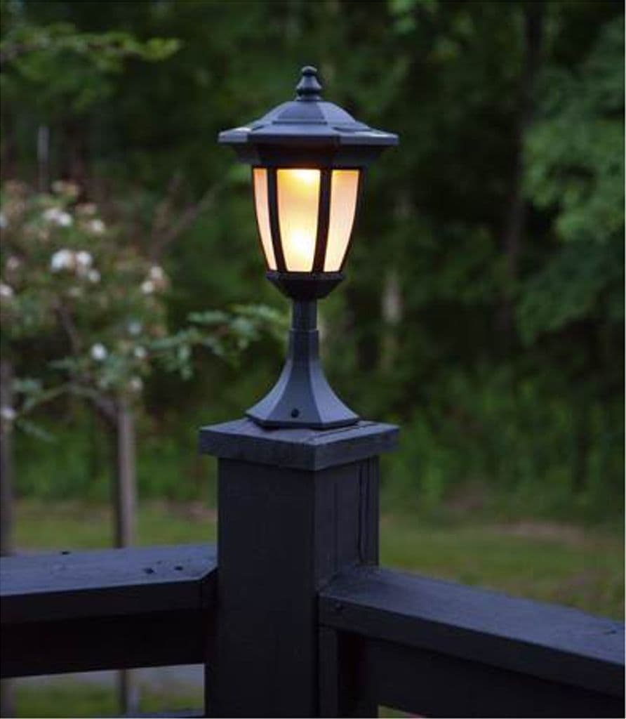 SOLCELLEFAKELTERFLAMME / 63 cm / Sensor / Utendørs bruk / IP44