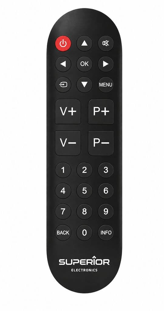 Universal fjernkontroll for TV – Samsung, LG, Sony, Panasonic & Philips