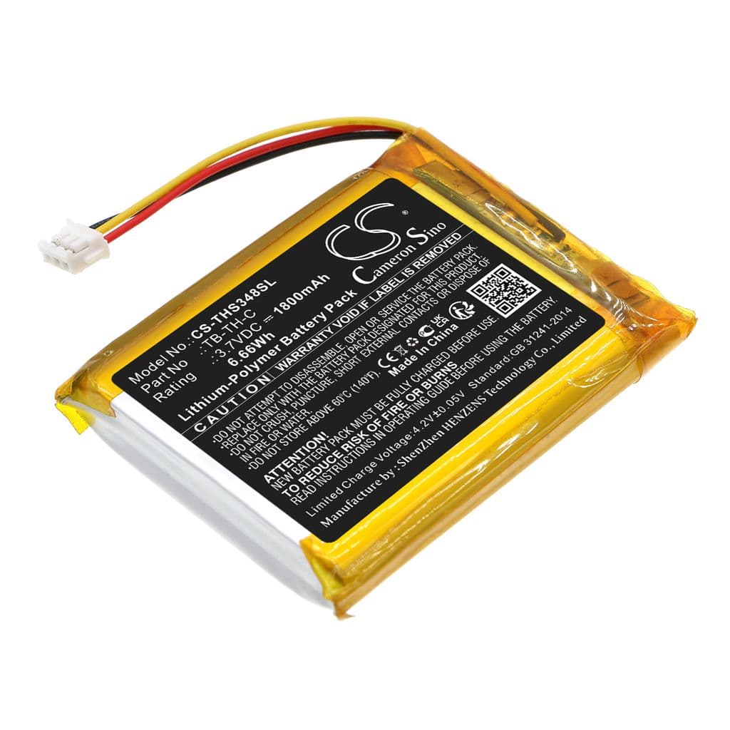 Batteri til Therabody Smart Goggles etc