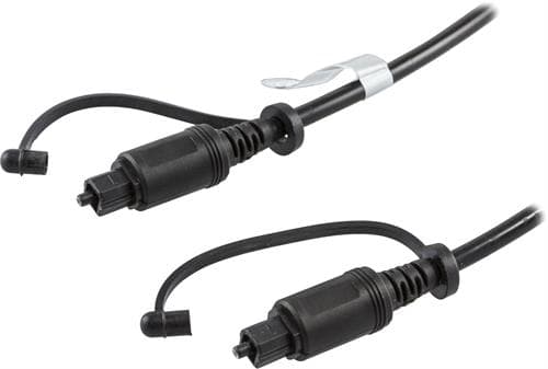 Optisk kabel for digital lyd, Toslink-Toslink, 2m
