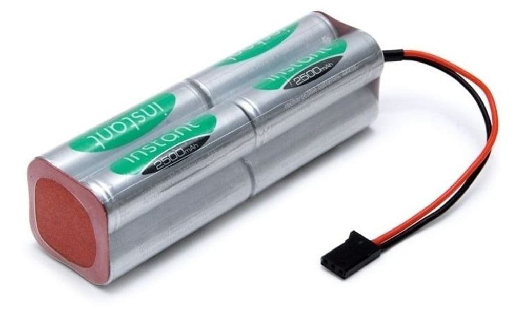 Senderenrakk 9,6v 2500mAh NiMH Instant cub