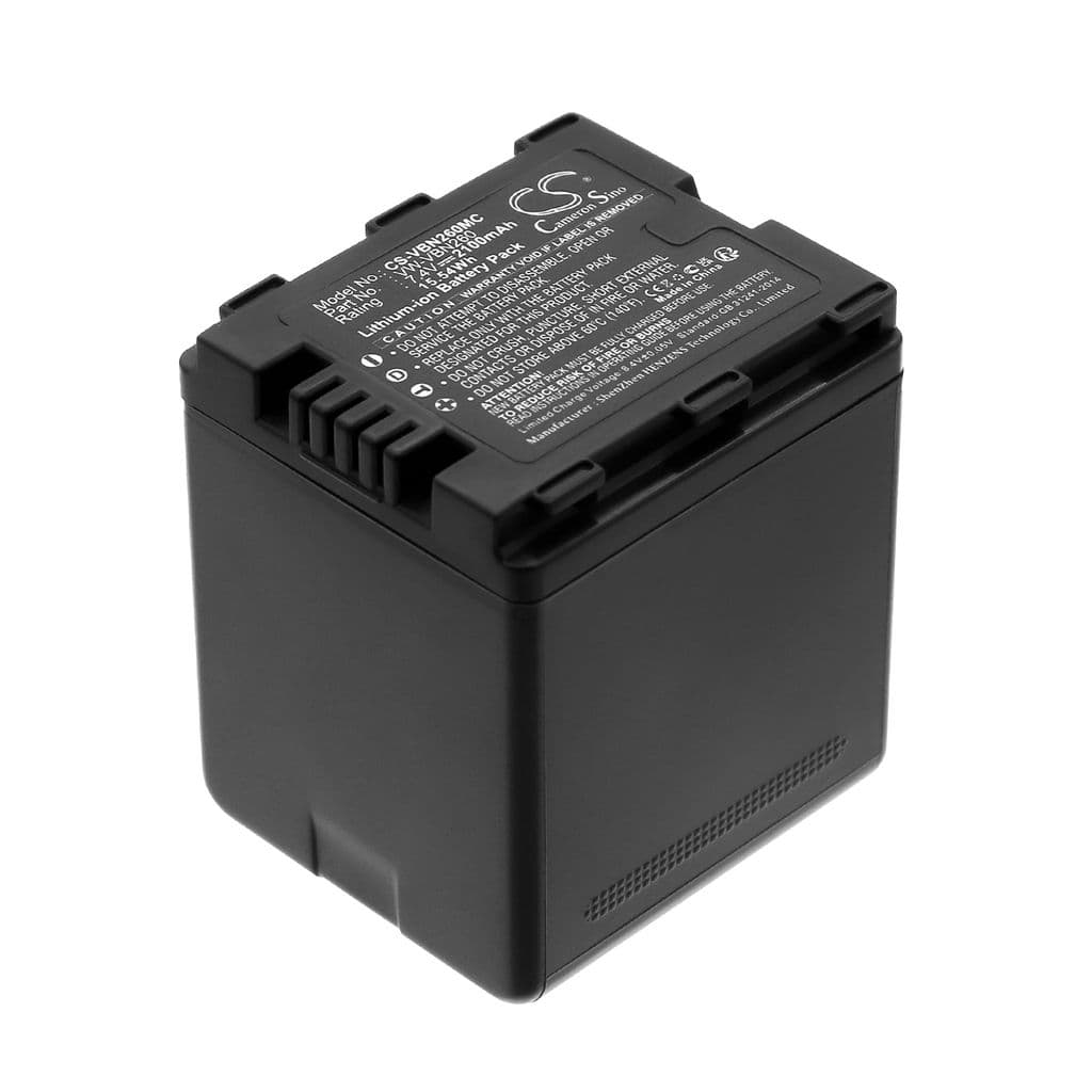 Batteri til VW-VBN260 erstatningsbatteri