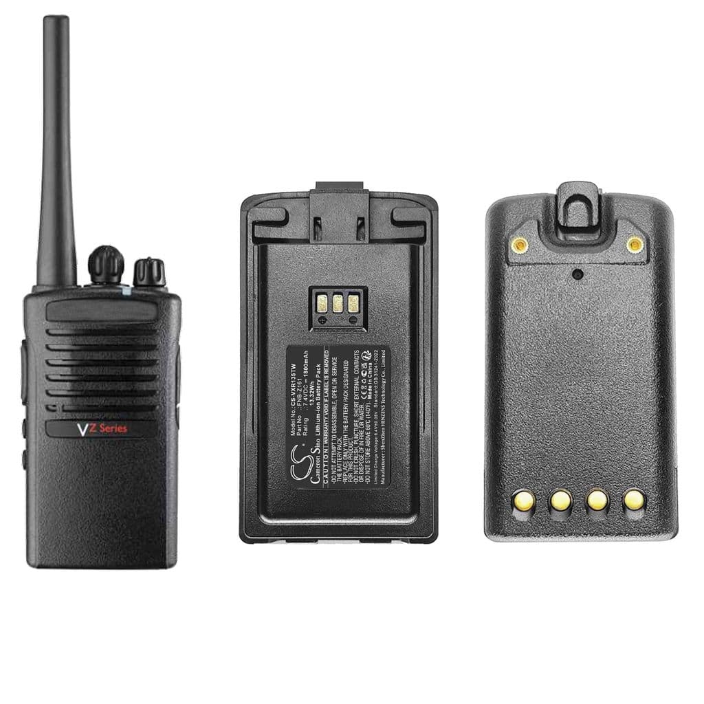 Batteri til Vertex Standard VZ-D131 etc