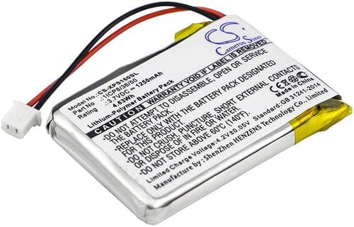 Batteri til Dual XGPS160 etc