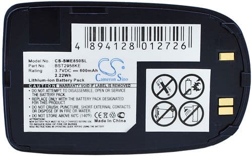 Batteri til Samsung SGH-E850 etc
