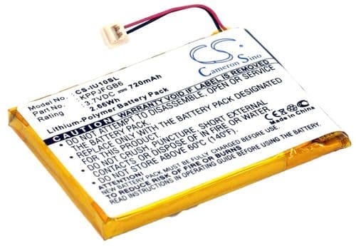Batteri til Iriver Clix 2GB etc