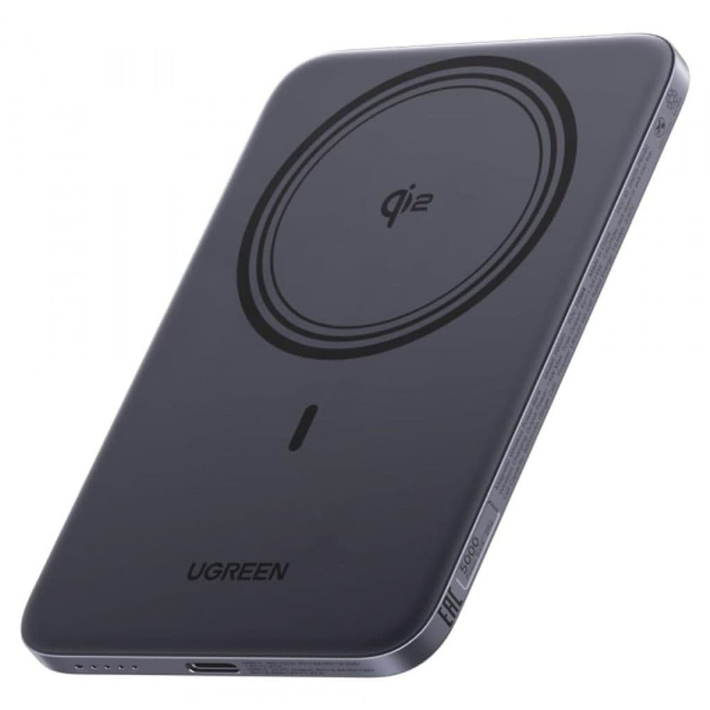 Ugreen PB580 Powerbank 5000mAh med MagSafe trådløs lading - Grå