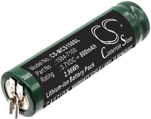 Batteri til Moser ChromStyle 1584 osv.