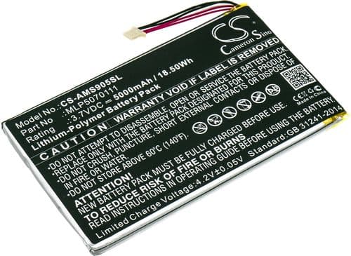 Batteri til Autel MaxiSys Mini etc