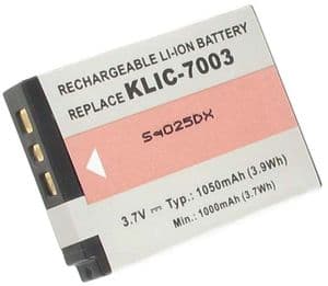 Batteri til KLIC-7003 erstatningsbatteri