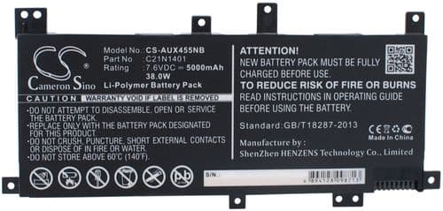 Batteri til Asus F450LD4210 etc