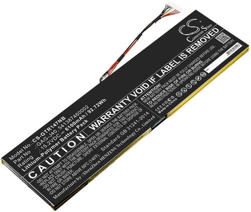 Batteri til Gateway Aero 14 K7 etc