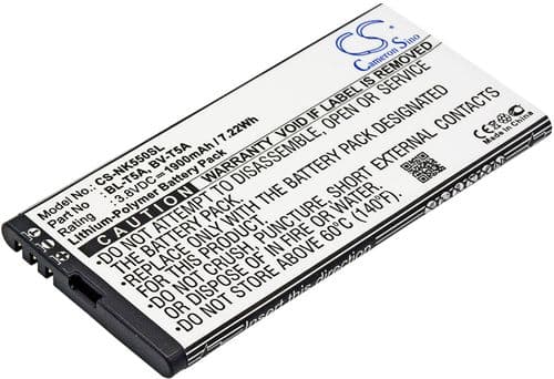 Batteri til Microsoft Lumia 550 etc
