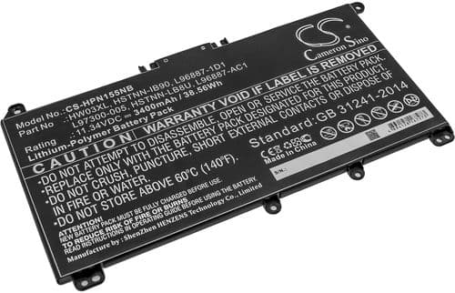Batteri til HP Pavilion 15 EG0073CL etc