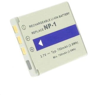 Batteri til NP-1 erstatningsbatteri