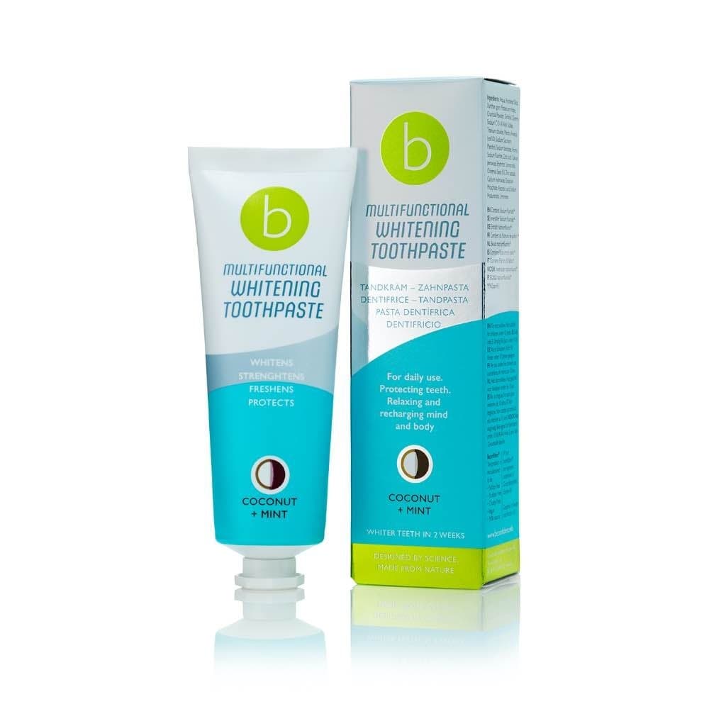 Multifunctional Whitening Tandkräm Kokos + Mint 75ml