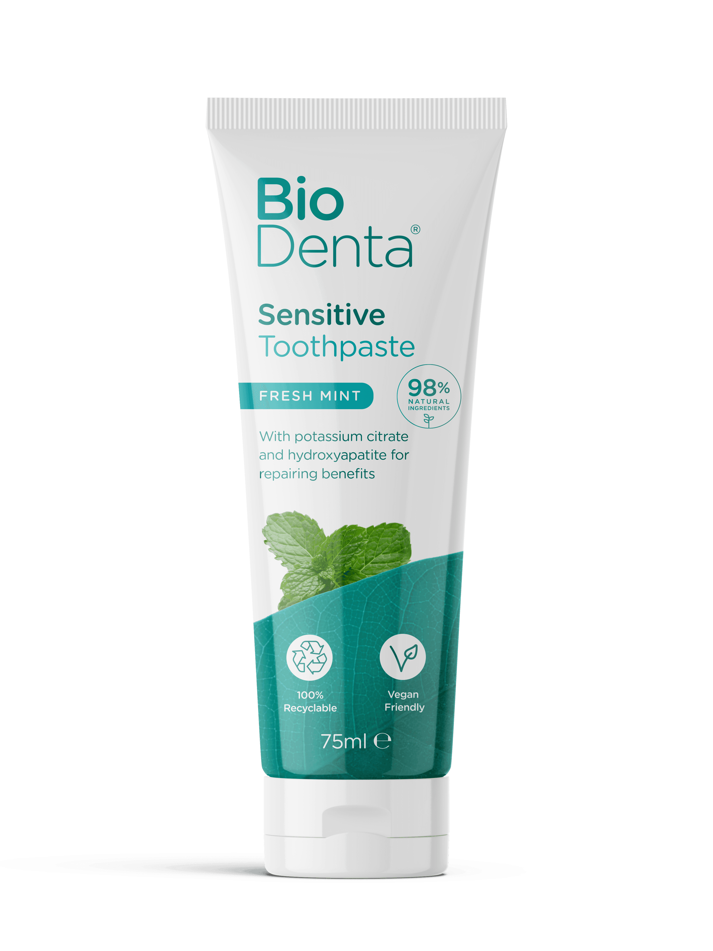 BioDenta™ SENSITIVE Toothpaste Fresh Mint 75 ml