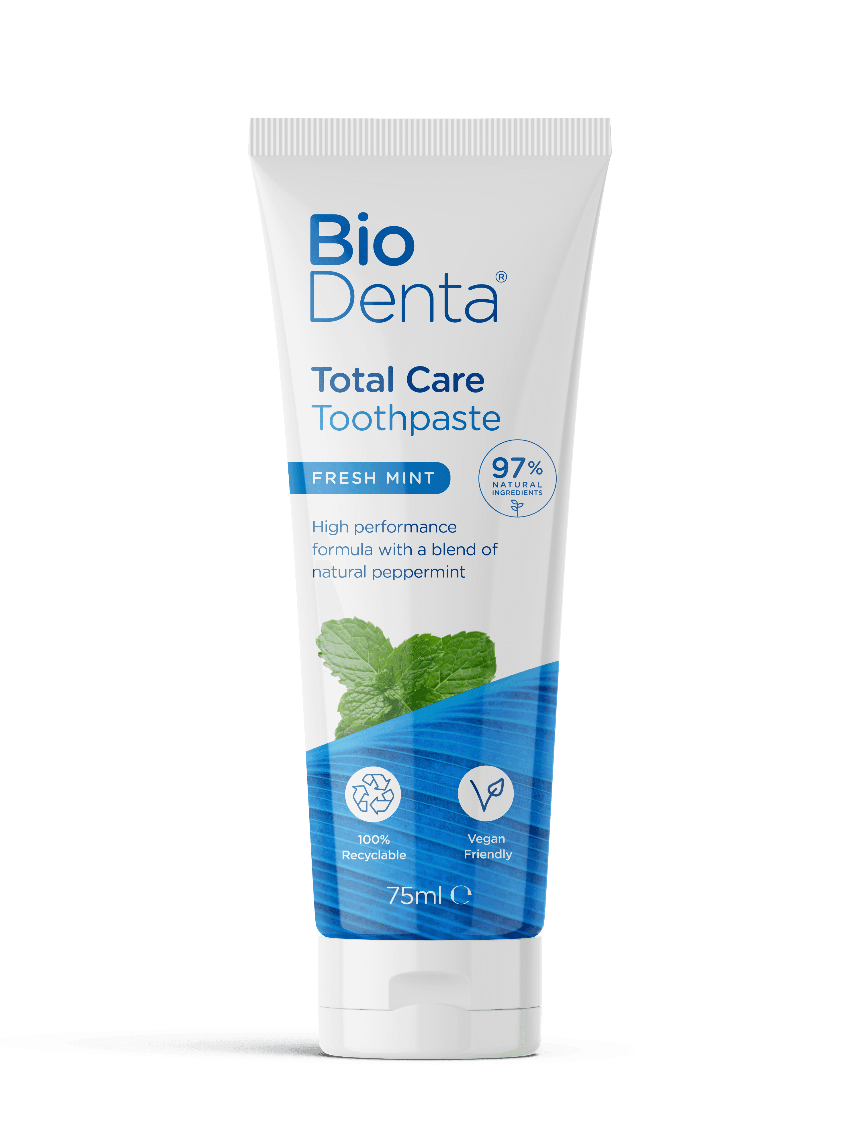 BioDenta™ TOTAL CARE Toothpaste, Fresh Mint 75ml