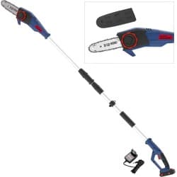 Akku trådløs mini motorsag AST 18-201-05 m/ teleskopskaft & batteri