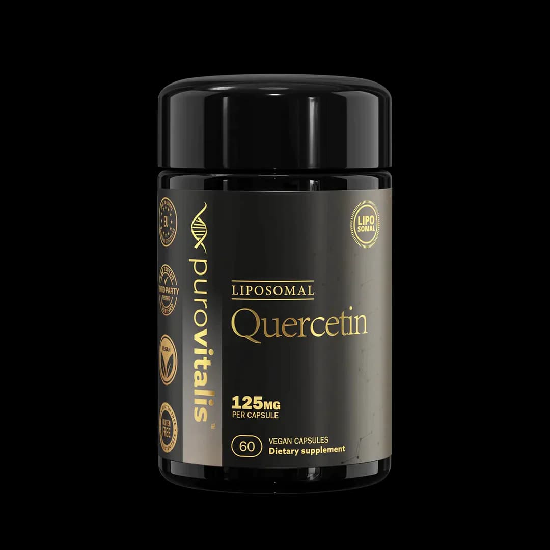 Liposomal Quercetin Purovitalis 60 Capsules Longevity