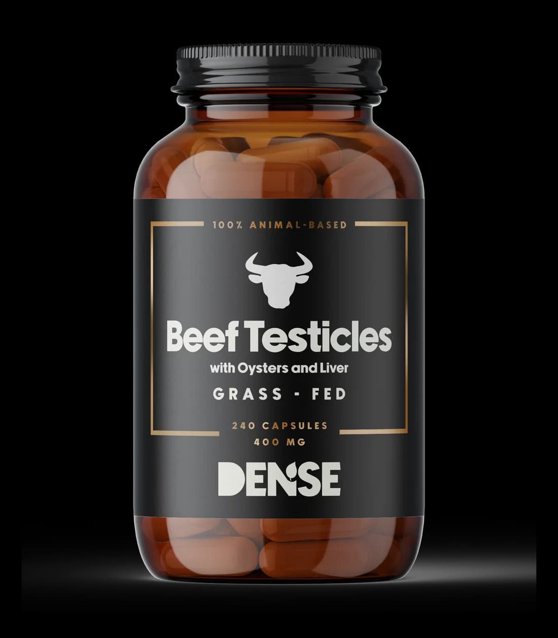 Beef Testicles 180 capsules Dense