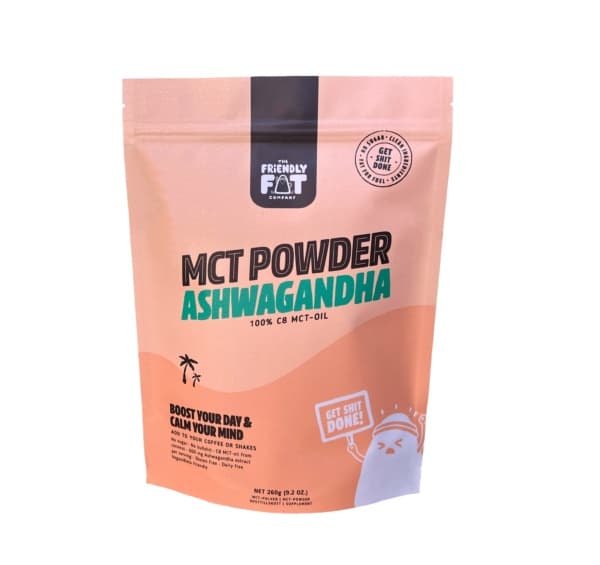 MCT Powder Ashwagandha 260 g The Friendly Fat Company