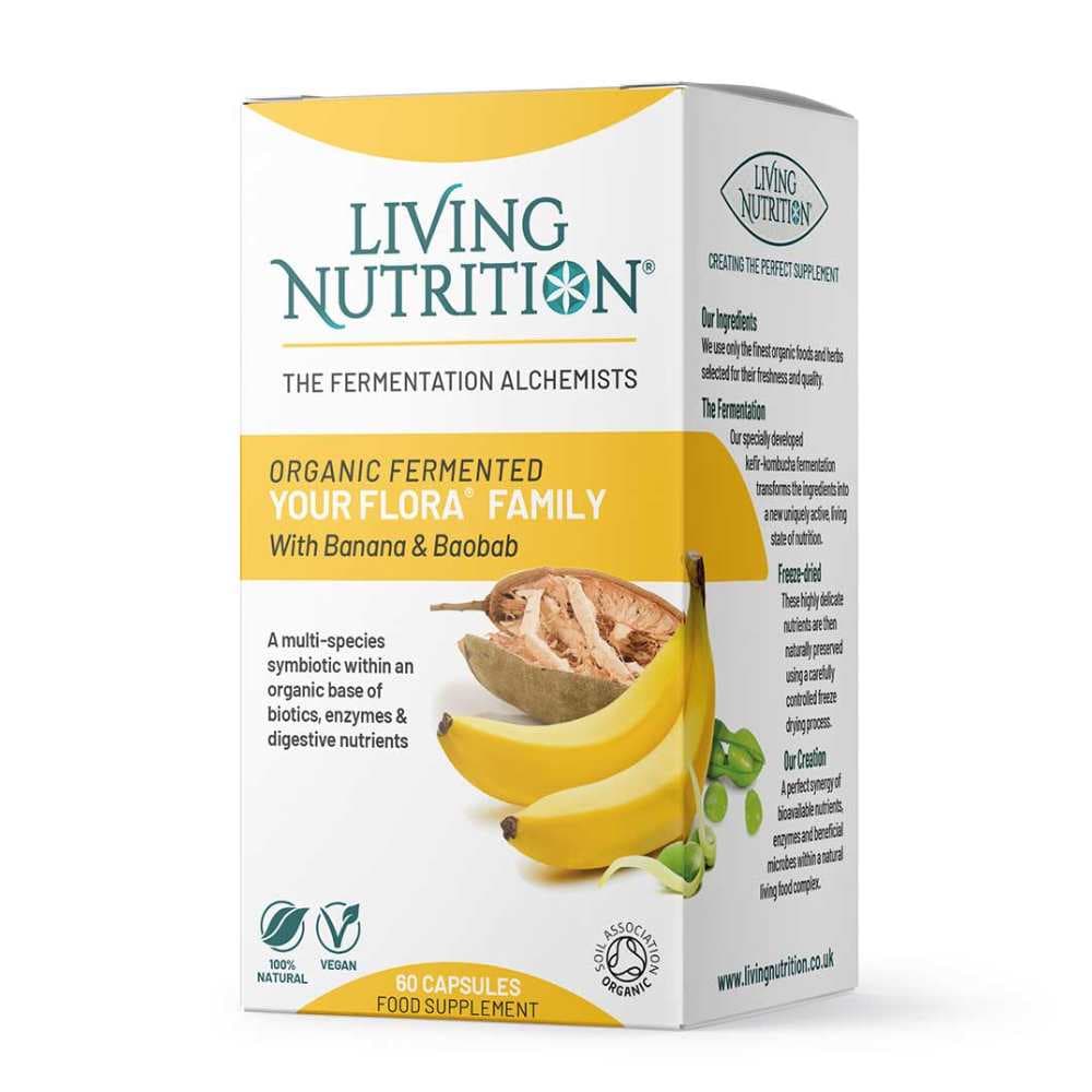 Your Flora Family 60 Capsules Living Nutrition