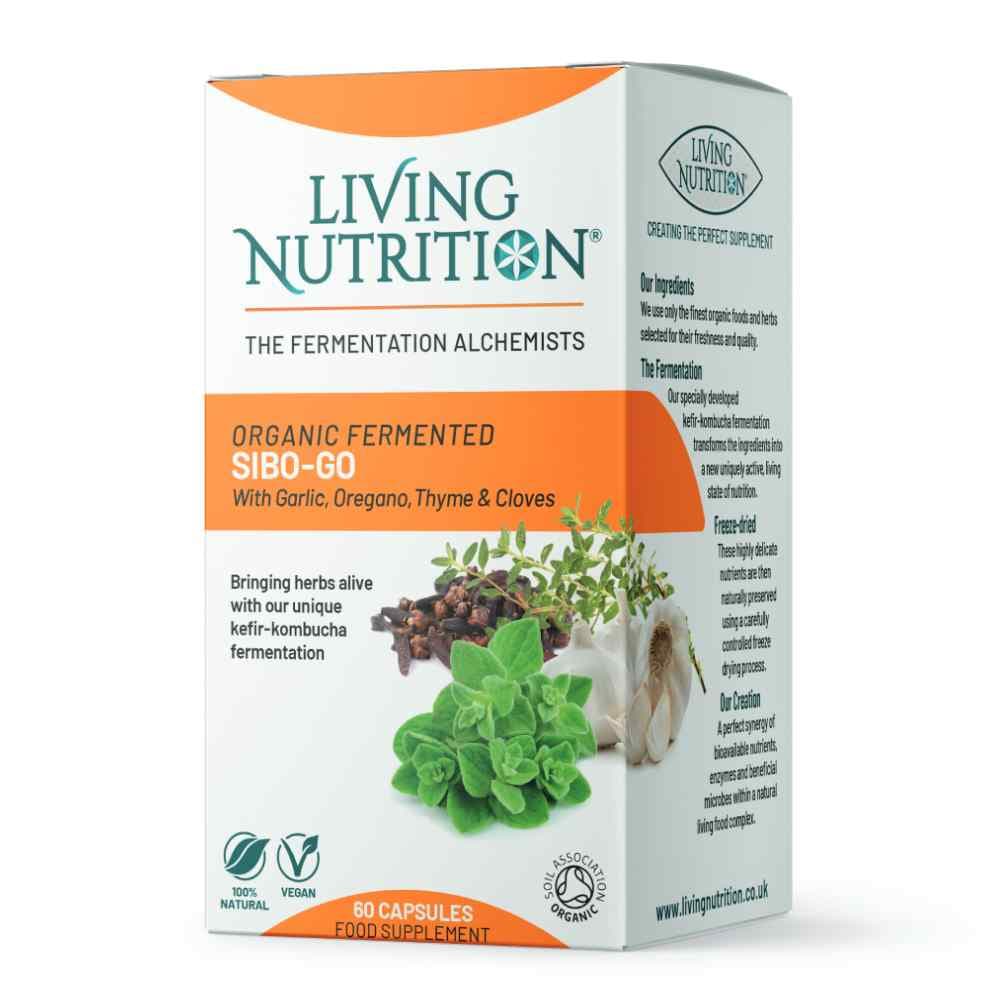 SIBO-Go 60 Capsules Living Nutrition