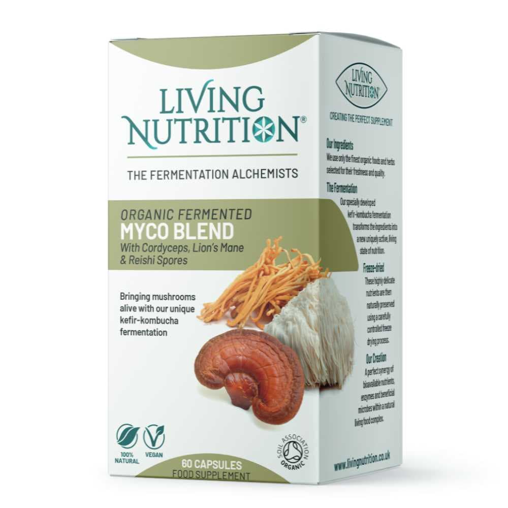 Myco Blend 60 Capsules Living Nutrition