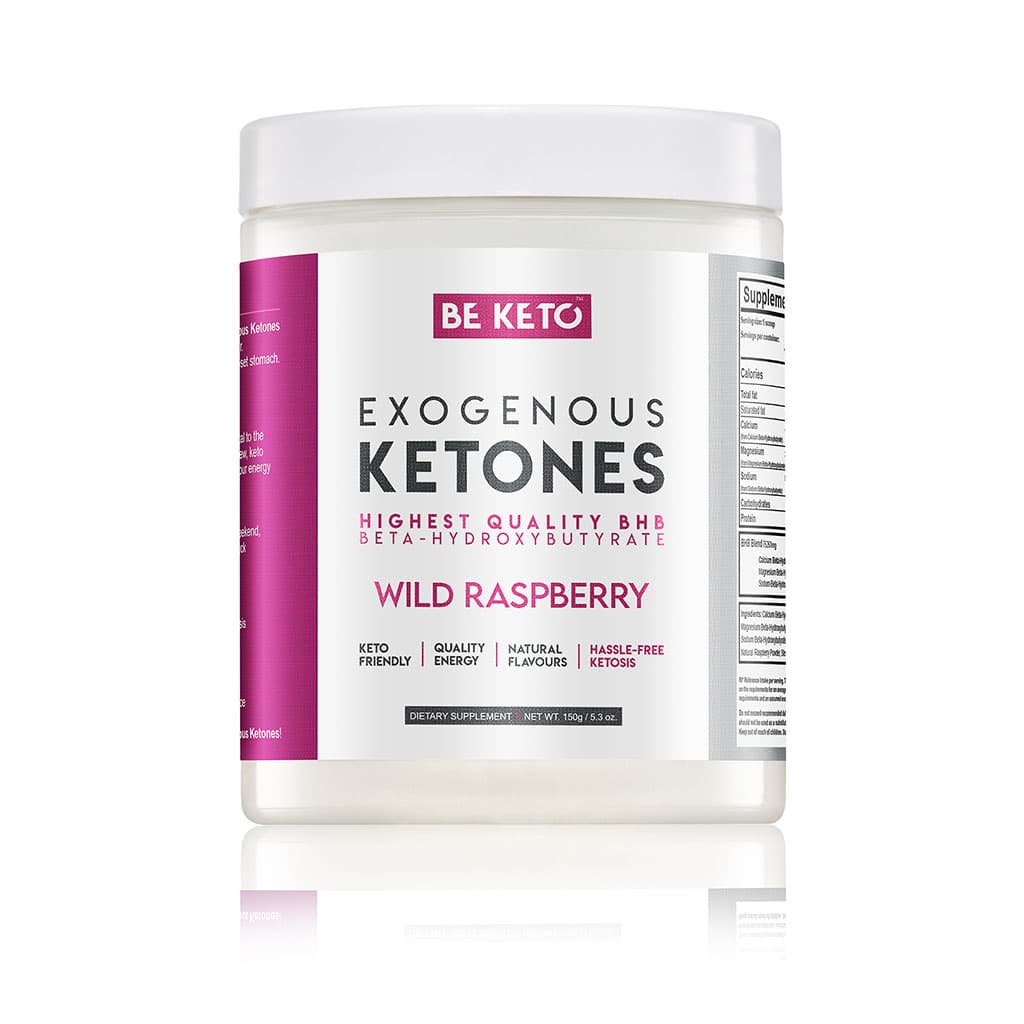 Exogenous Ketones Wild Raspberry 150 grams BeKeto