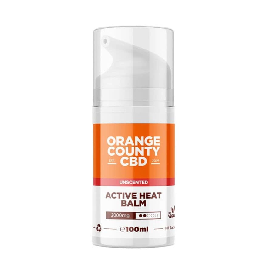 CBD Heat Balm 2000mg 100ml Orange County