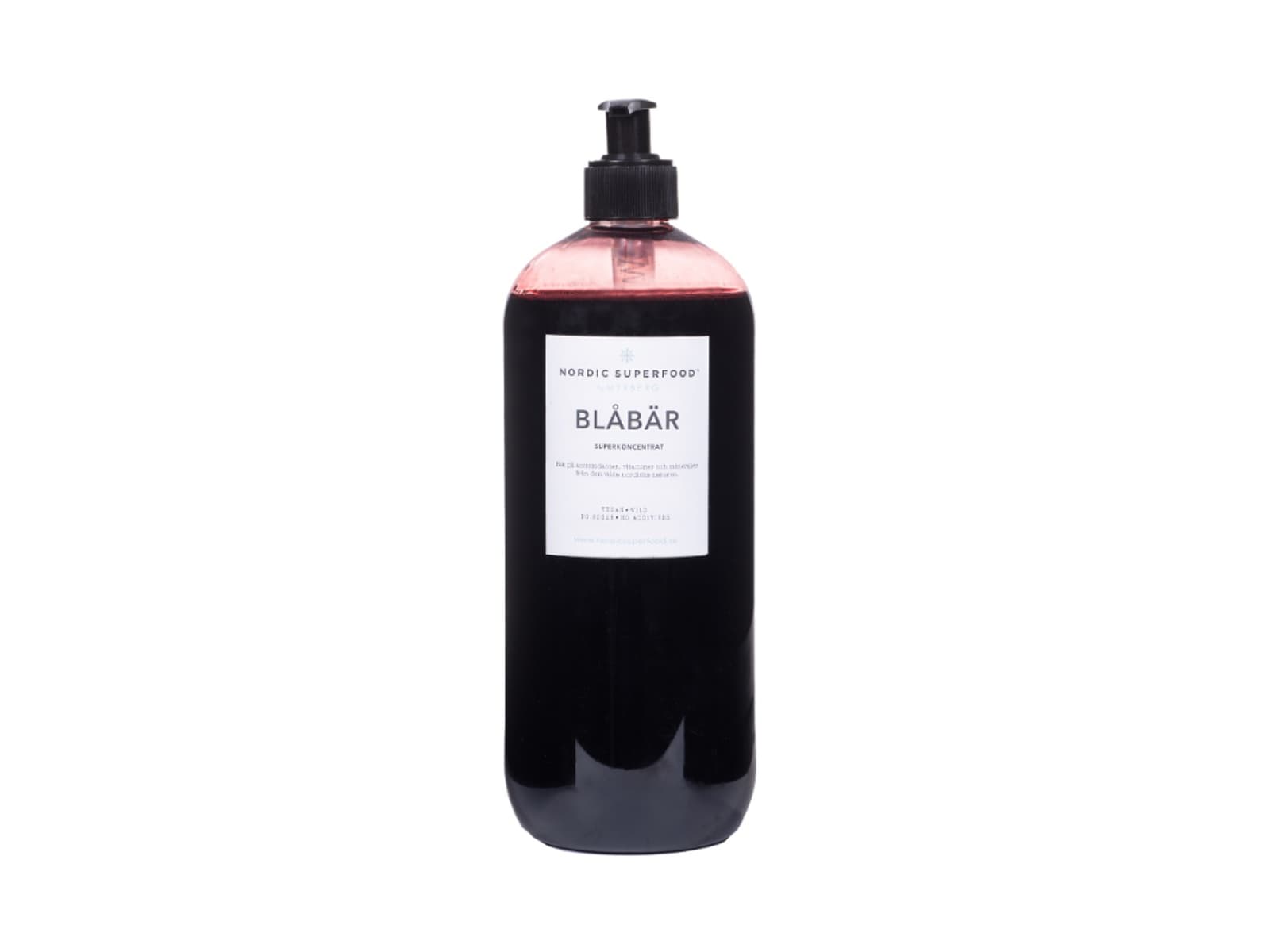 Rawjuice Concentrate Blueberry 195 ml Nordic Superfood
