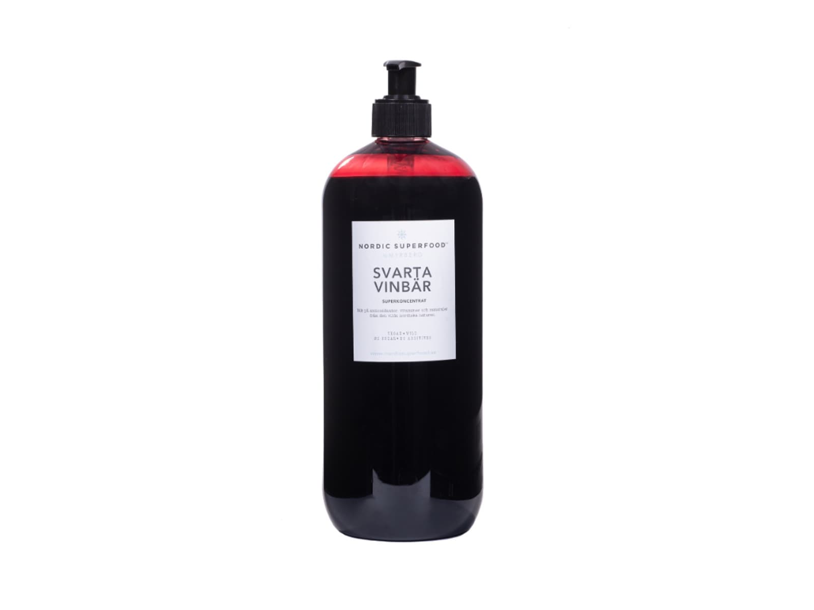 Rawjuice Blackcurrant Concentrate 195 ml Nordic Superfood