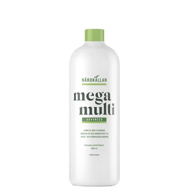 Mega Multi Advanced Liquid Multivitamin 900 ml Närokällan