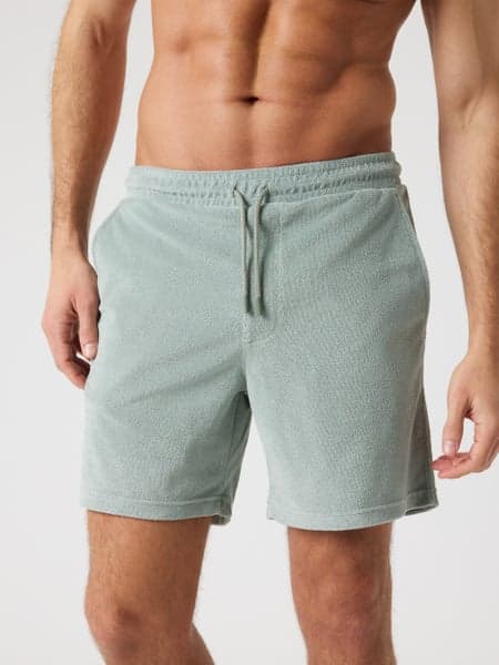 Borg Toweling Pool Shorts