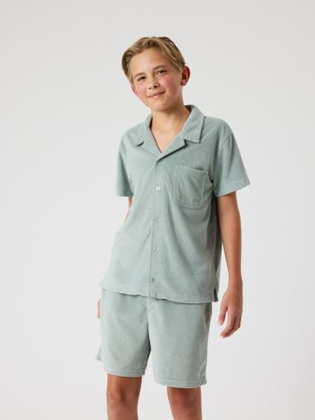 Borg Toweling Pool Shirt