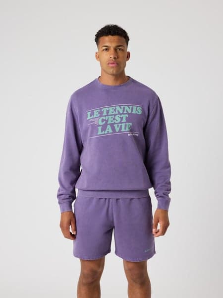 Borg Classic Print Sweatshirt