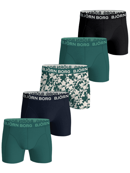 Cotton Stretch Boxers 5-pack