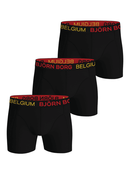 Cotton Stretch Boxers Belgium 3-pack