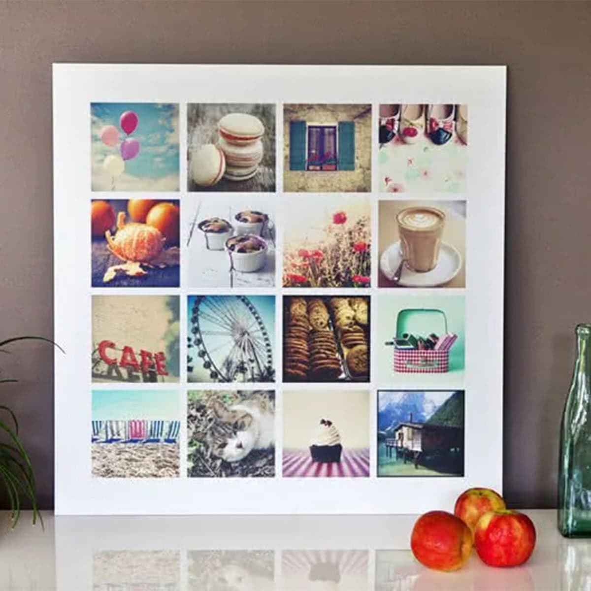 smartphoto Fotoplate 60 x 60 cm Kvadratisk