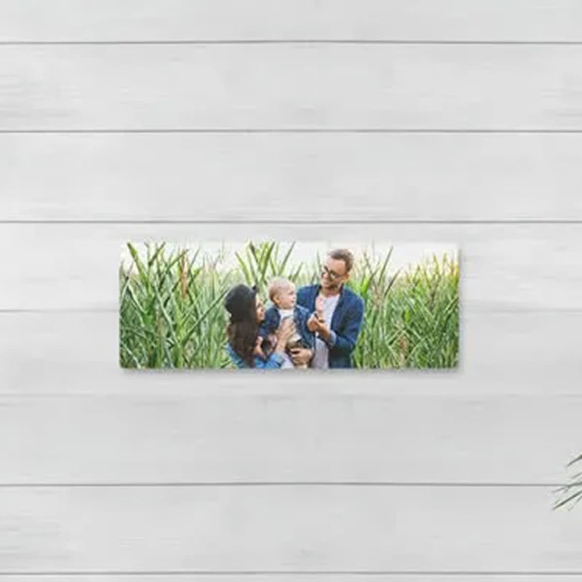 smartphoto Aluminiumsbilde børstet overflate 80 x 30 cm