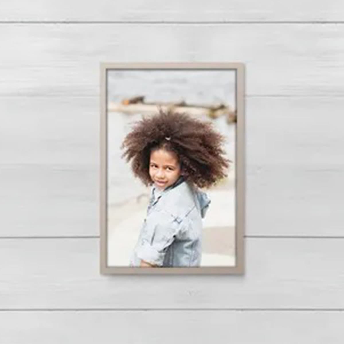 smartphoto Gråbrun ramme 60 x 90 cm