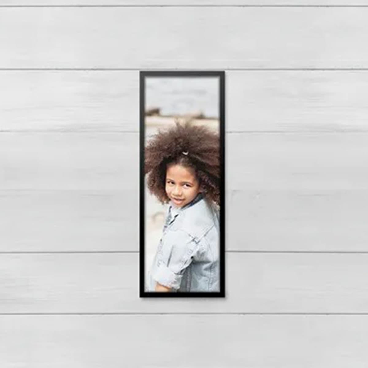 smartphoto Svart ramme 40 x 105 cm