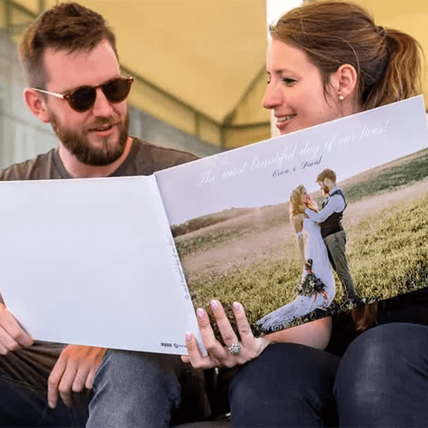 smartphoto Fotobok XL Liggende Deluxe - Hardt bildeomslag