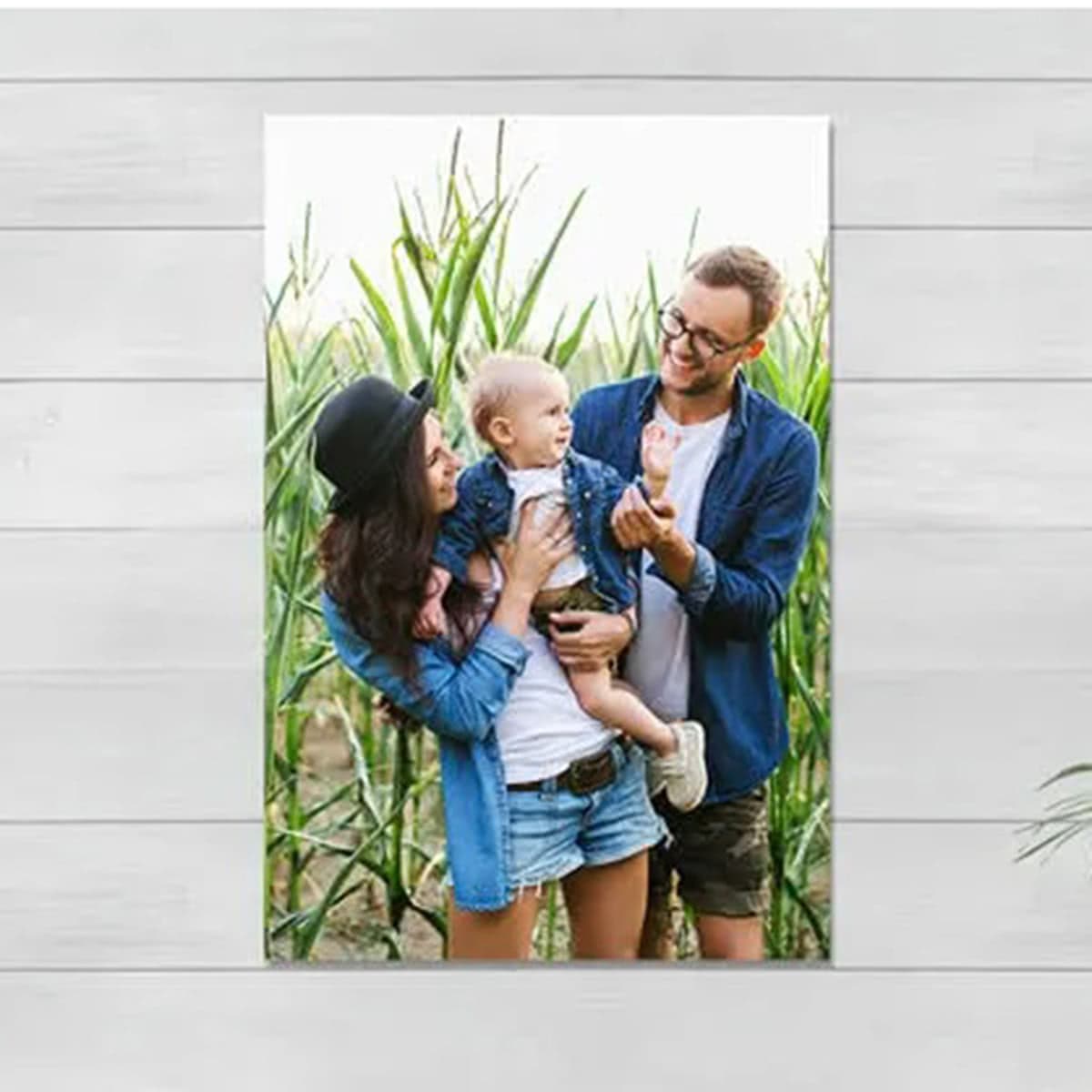 smartphoto Veggbilde på tre 50 x 75 cm