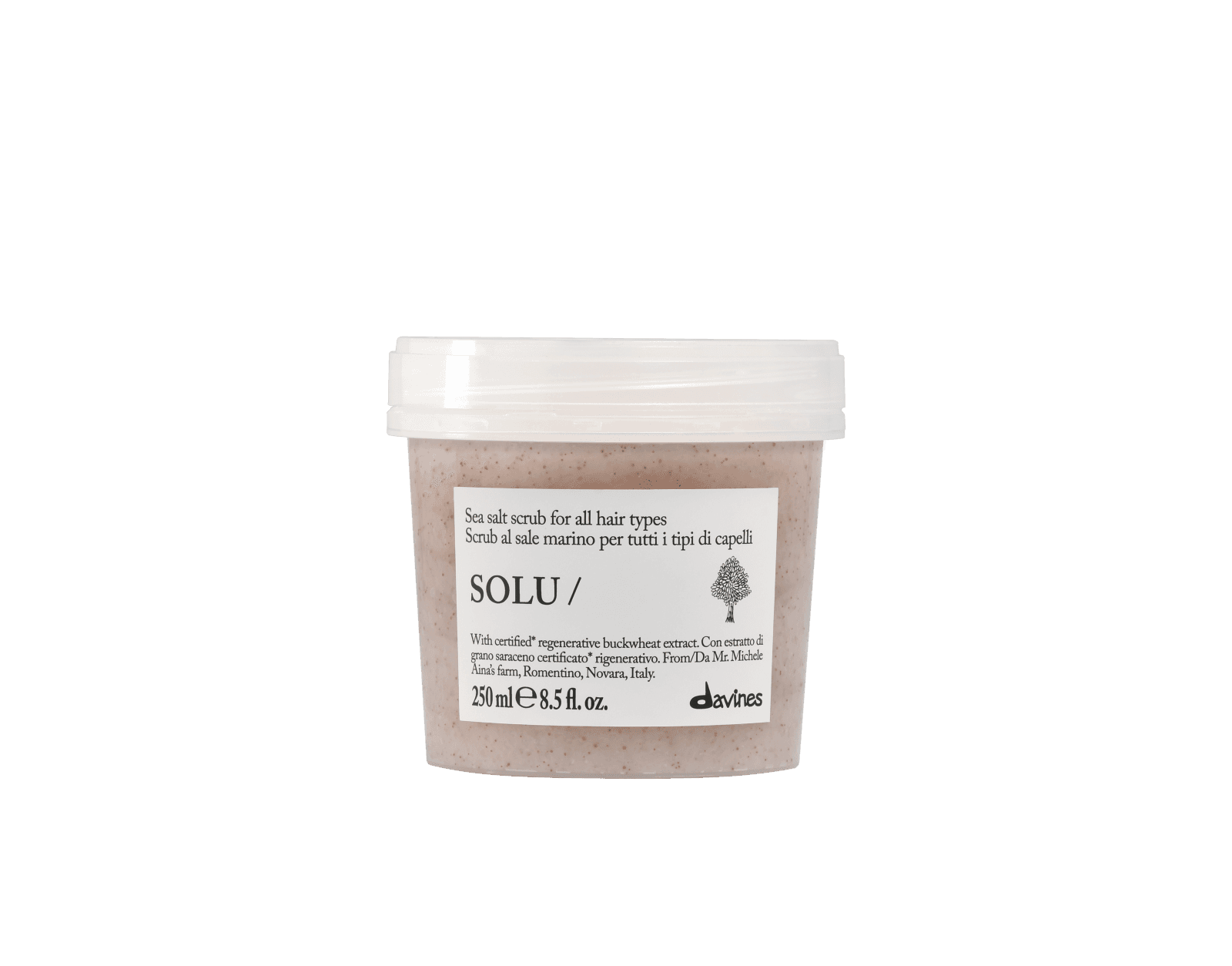 Davines Essential Solu Sea Salt Scrub For All Hair Types 250ml