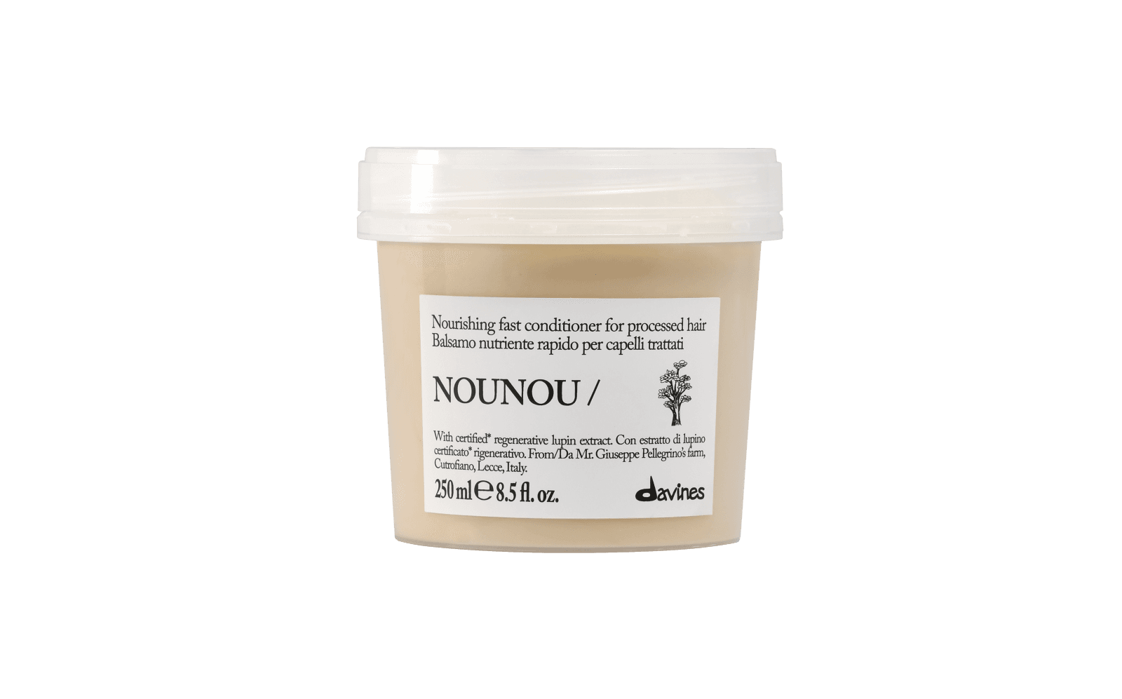 Davines Essential Nounou Nourishing Fast Conditioner For Processed Hair 250ml